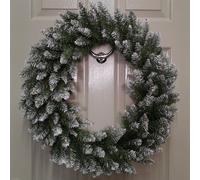 Samuel Alexander 60Cm Snow Tip Christmas Wreath With 160 Bullet Tips