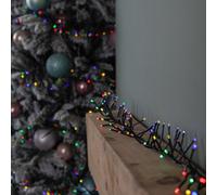 Samuel Alexander 62.5M 5000 Led Christmas Cluster Multi-Action String Lights With Timer In Multi-Coloured