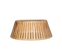 Samuel ALEXANDER 65cm Large Wooden Christmas Tree Skirt Collar Decoration