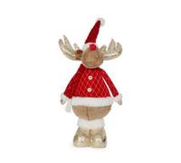 Samuel Alexander 65Cm Standing Plush Golden Cupid Christmas Reindeer Decoration