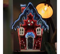 Samuel Alexander 66Cm Light Up Gingerbread House Christmas Decoration With Red And White Leds