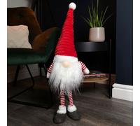 Samuel Alexander 67cm Standing Plush Christmas Gonk with Grooved Hat in Red Samuel Alexander Red
