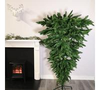 Samuel Alexander 6Ft (1.8M) Upside Down Green Christmas Tree With 903 Tips