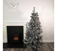 Samuel Alexander 6Ft (180Cm) Colorado Grey Spruce Christmas Tree With Wrapped Branches & 483 Tips