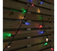 Samuel Alexander 7.5m 150 LED Multi-action Pinecone Christmas Lights in Multi-Coloured