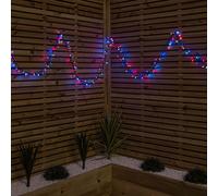 Samuel Alexander 7.5m 300 LED Multi-Action Christmas Fairy Cap String Lights with Timer in Rainbow Samuel Alexander Multicolor