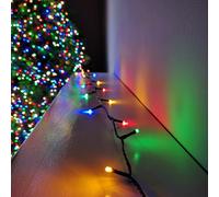 Samuel Alexander 720 Led 57.5M Indoor Outdoor Christmas Multi Function Mains Operated String Lights With Timer In Multicoloured