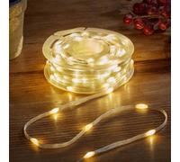 Samuel Alexander 75M Light Up Christmas Two Tone String Lights With 1000 Warm White & Cool White Leds
