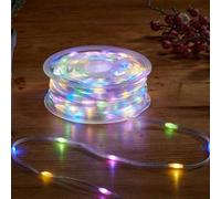 Samuel Alexander 75m Light up Christmas Two Tone String Lights with 1000 Warm White & Multi-Coloured LEDs