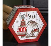 Samuel Alexander 7Cm Set Of 14 Traditional Vintage Christmas Gonk Tree Baubles