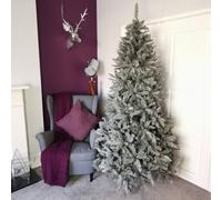 Samuel Alexander 7Ft (210Cm) Luxury Charcoal Pine Grey Christmas Tree With 1,315 Tips