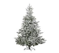 Samuel Alexander 7ft Snowy Grandis Fir Artificial Christmas Tree with Metal Stand in Green Samuel Alexander Green