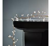 Samuel Alexander 800 Led 5.5M Premier Christmas Indoor Outdoor Multifunction Wire Cluster Lights With Timer In Cool White