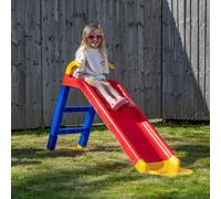 Samuel Alexander 80Cm Kids Indoor Outdoor Freestanding Plastic Slide With Ladder And Extension