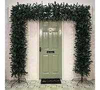 Samuel ALEXANDER 8ft (2.4m) Indoor Outdoor Artificial Christmas Tree Arch in Green