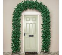 Samuel Alexander 8ft (2.50m) Double Door Artificial Christmas Tree Arch in Green with 1296 Tips