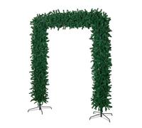 Samuel Alexander 8ft Single Door Green Flat Top Christmas Tree Arch Samuel Alexander Green