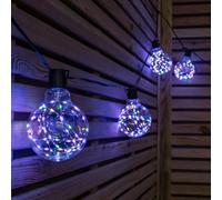Samuel Alexander 9.5M Set Of 20 Connectable Galaxy Festoon Firefly String Lights With Multi-Coloured Leds