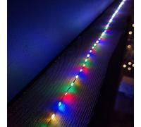 Samuel Alexander 9.6m Compact MicroBrights Christmas Lights with 600 LEDs in Multi-coloured