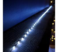 Samuel Alexander 9.6M Compact Microbrights Christmas Lights With 600 Leds In White