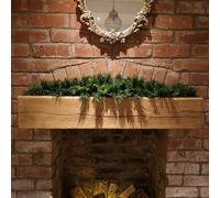 Samuel Alexander 90Cm Green Kateson Fir Artificial Christmas Swag With 108 Tips