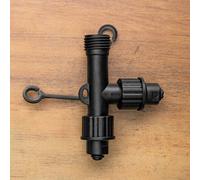 Samuel Alexander 9Cm X 10Cm Black Plastic T Connector Max For Connectable Lights