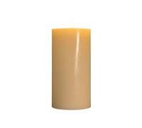 Samuel ALEXANDER 9cm x 18cm Cream Wax Melted Pool Effect Candle with Timer Function and Warm White LED