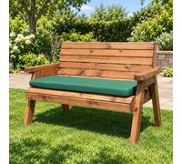 Samuel Alexander Charles Taylor Green Waterproof Three Seater Base Cushion Samuel Alexander Green