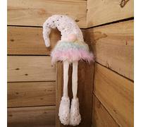 Samuel ALEXANDER Christmas 70cm Dangly Leg Festive Gonk with Rainbow Beard