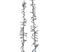 Samuel Alexander Cluster Multi-Action String Lights with Timer in White & Warm White in Dark Green Samuel Alexander Dark Green