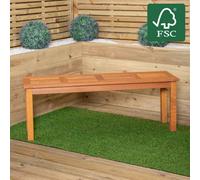 Samuel Alexander Coniston 2 Seater Outdoor Wooden Garden Bench Stool