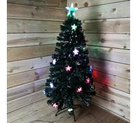 Samuel Alexander Fibre Optic Indoor 120Cm Cosmos Tree With 22 Colour Changing Leds