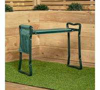 Samuel Alexander Green Garden Kneeling Pad With Chair And Detachable Tool Bag