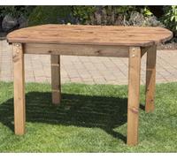 Samuel Alexander Hand Made Chunky Rustic Wooden Deluxe Rectangular Table - Small