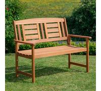 Samuel Alexander Hawkshead 2 Seater Outdoor Wooden Garden Patio Bench