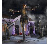 Samuel Alexander Home Accents 15ft Giant Sized Animated LED Worricrow Scarecrow - 15 ft