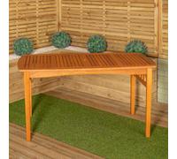 Samuel Alexander Kapalua 4 Seater Rectangular Outdoor Wooden Slatted Top Dining Table