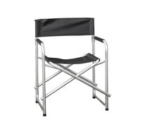 Samuel Alexander Outdoor Folding Garden Canvas Chair with Aluminium Frame in Black Samuel Alexander Black