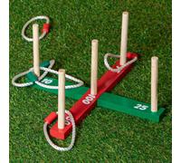 Samuel Alexander Outdoor Traditional Wooden Quoits Garden Game