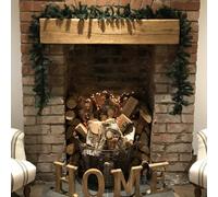 Samuel Alexander Pack Of 4 X 2.7M (9Ft) X 20Cm Canadian Pine Christmas Garland Plain Green