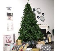 Samuel ALEXANDER Plain Green Artificial Christmas Tree (8ft (240cm))
