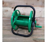 Samuel Alexander Portable Garden Hose Pipe Holder / Reel - Holds up to 30m Hose in Green Samuel Alexander Green