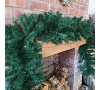 Samuel ALEXANDER Premier 2.7m (9ft) Super Bushy Christmas Deluxe Green Garland