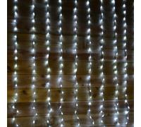 Samuel Alexander Premier 240 LED 1.5m x 2m Tall Cascading Waterfall Curtain Light - Cool White