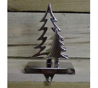 Samuel Alexander Premier Decorative Stocking Hanger Hook for Fireplace / Windows - Design A in Silver Samuel Alexander Silver