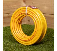 Samuel Alexander Pro Gold 15m Reinforced Professional Garden Hose Pipe Kink Resistant in Yellow Samuel Alexander Yellow