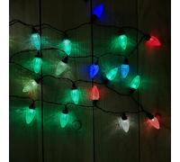 Samuel Alexander Snowtime Indoor Outdoor Colour Changing 40 LED crystal Pine Cone Lights Samuel Alexander Multicolor