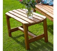 Samuel Alexander Tom Chambers Hand Made Chunky Rustic Wooden Traditional Coffee Table in Brown Samuel Alexander Brown