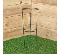 Samuel Alexander Tom Chambers Urban Green Conical Garden Plant Support Ring 20cm- Small in Dark Green Samuel Alexander Dark Green
