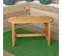 Samuel Alexander Traditional Handmade Chunky Rustic Wooden Coffee Table